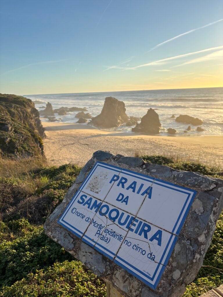 Uitzicht vanaf de Fishermens Trail in Porto Covo
